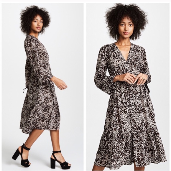 Xirena Leighton Midi Dress Tiered - Picture 2 of 12